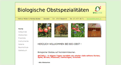 Desktop Screenshot of bio-obst.ch
